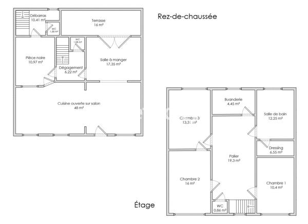 Maison
         5 pièces
        - 155 m² 158 000 € *