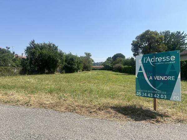 À VENDRE - Terrains de 1200 et 1450 m² à Castanet-Tolosan