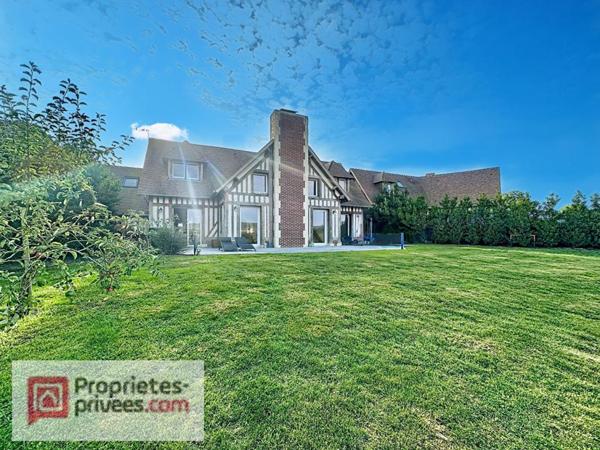 Maison d'architecte , aux portes de Deauville, sans vis à vis - DPE B