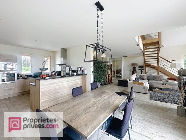 Maison d'architecte , aux portes de Deauville, sans vis à vis - DPE B