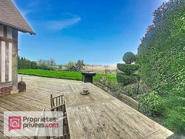 Maison d'architecte , aux portes de Deauville, sans vis à vis - DPE B