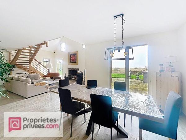 Maison d'architecte , aux portes de Deauville, sans vis à vis - DPE B