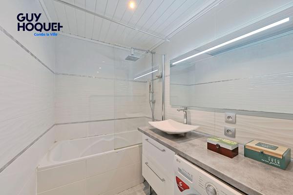 Appartement F3 (74 m²) à vendre à COMBS LA VILLE _ En rez-de-jardin
