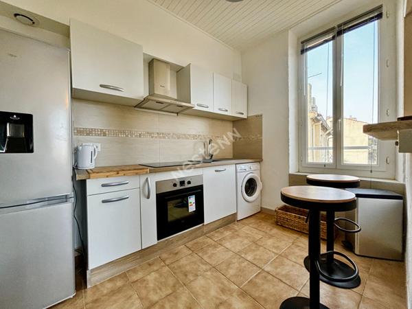 Appartement T2 de 33m² avec balcon loué 720€