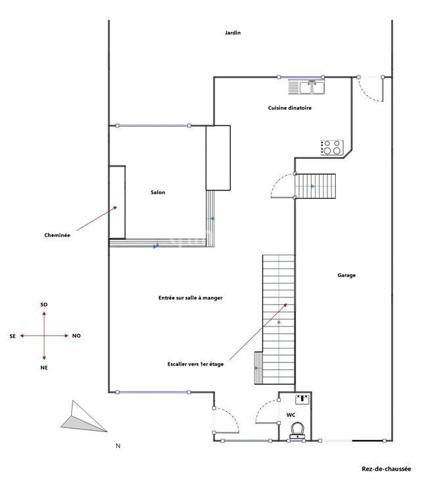 Maison d'architecte 6 pièces