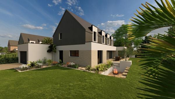 Terrain + Maison à vendre 5 pièces - 105 m²