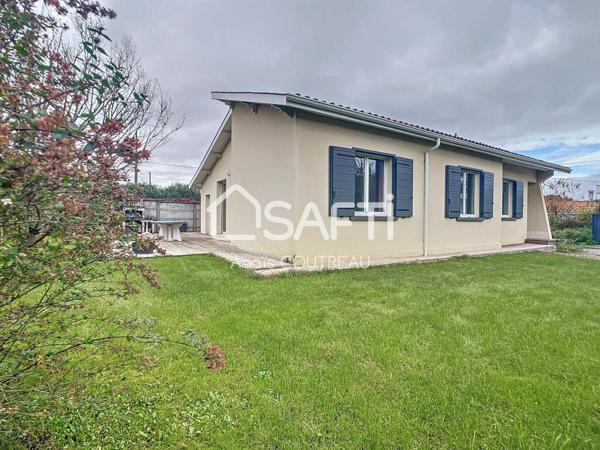 MAISON DE PLAIN PIED CENTRE VILLE DE ST MÉDARD EN JALLES