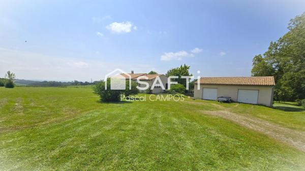 Maison de 179m² sur un terrain de 8892m² constructible