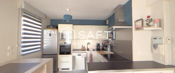 Rare sur le marché : Appartement T3 avec un véritable jardin, une terrasse idéale pour recevoir et une véranda pour profiter de chaque instant.