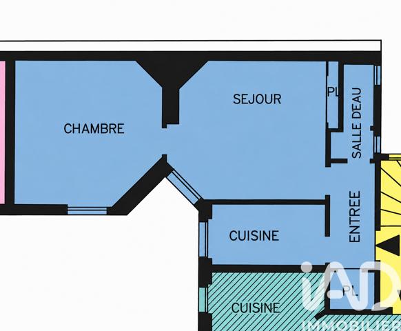 Appartement à vendre 2 pièces 37 m² Paris 19