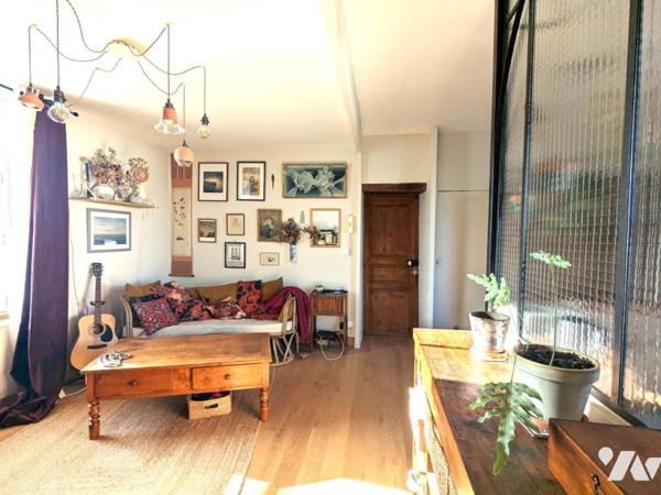 Appartement T3 plein de charme au cœur de Nantes – résidence en impasse privée