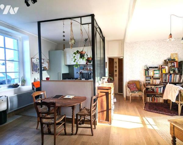 Appartement T3 plein de charme au cœur de Nantes – résidence en impasse privée