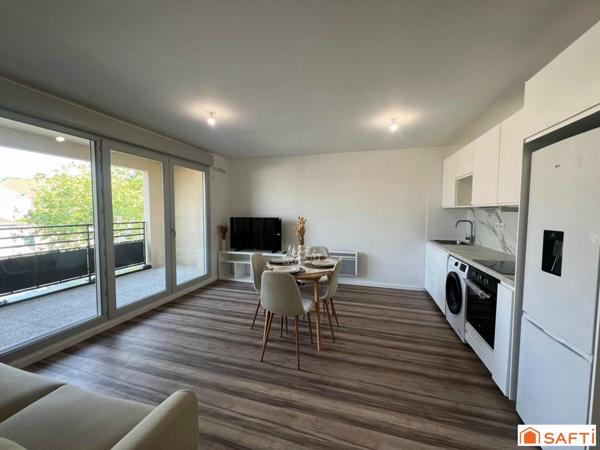 Appartement F2 - 45 m2 - 2025 - résidence sécurisée -  proche toutes commodités