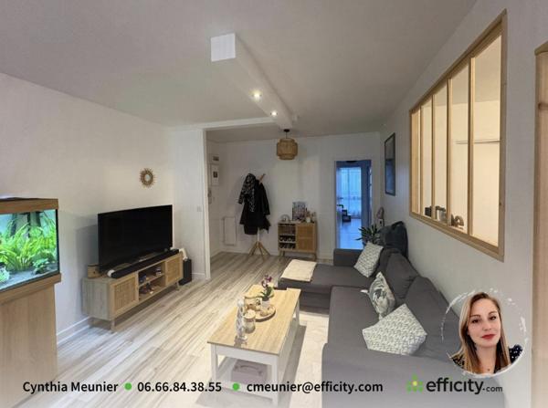 Appartement 3 pièces - 65 m² Exclusivité efficity