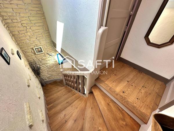 A 2mn de la mer maison meublée avec cour et garage