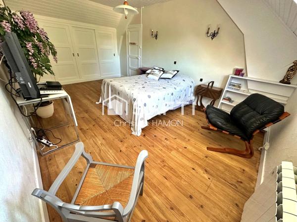 A 2mn de la mer maison meublée avec cour et garage