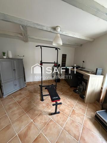 MAISON DE VILLAGE 112 M² AVEC COUR DE 20 M² ET TERRASSE DE 13 M² + ANNEXE