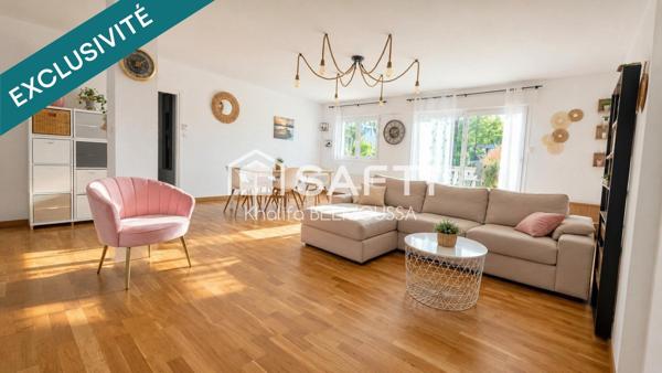 appartement de 115 m2 avec ascenseur, garage et cave