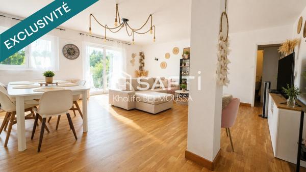 appartement de 115 m2 avec ascenseur, garage et cave