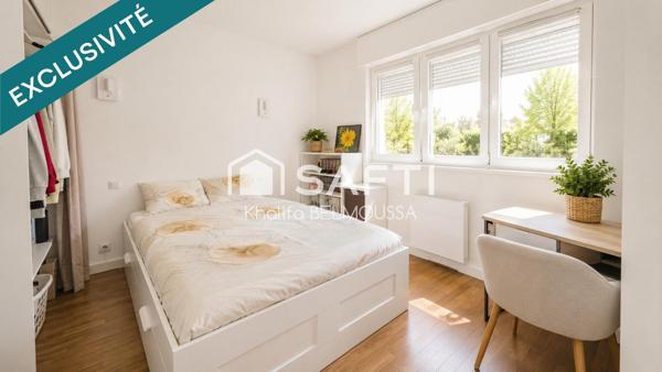 appartement de 115 m2 avec ascenseur, garage et cave