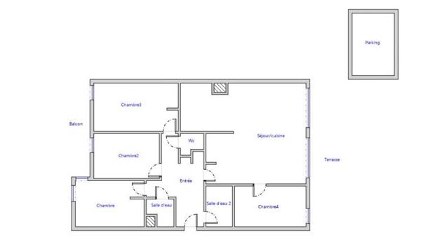 Appartement Nanterre 5 pièce(s) 102 m2