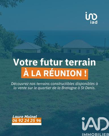 Terrain à vendre 530 m² Saint-Denis