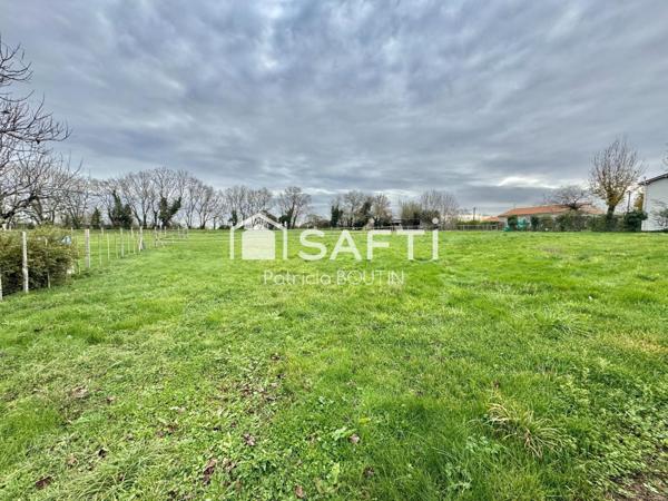 TERRAIN A BÂTIR 1598 M2 A NIORT !