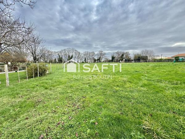 TERRAIN A BÂTIR 1598 M2 A NIORT !