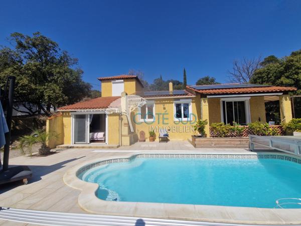 Lorgues (83510) Maison Lorgues 5 pièces 3 chambres avec piscine et garage, dans un quartier résidentiel, en position dominante
