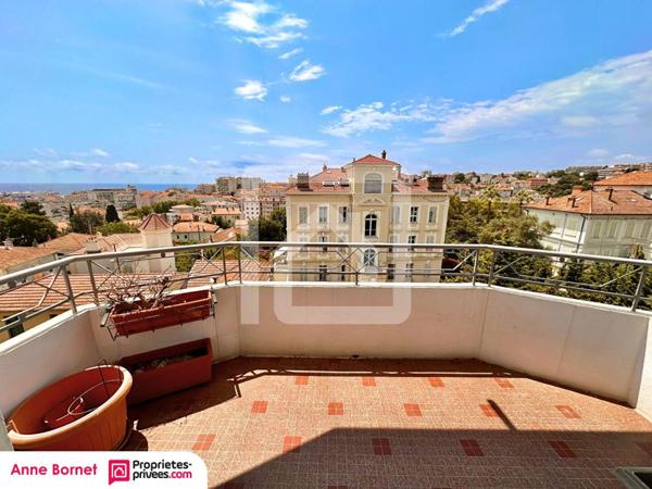 Appartement 3 pièces 67 m2 avec terrasse vue mer, balcon et garage
