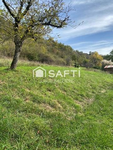 Terrain en partie constructible