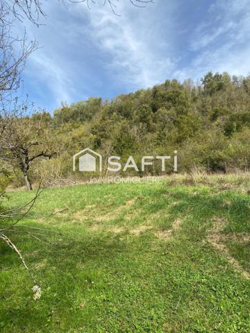 Terrain en partie constructible