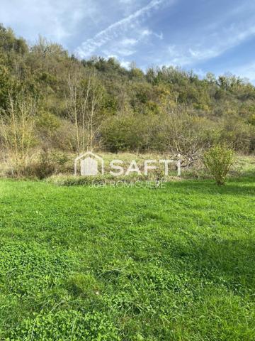 Terrain en partie constructible