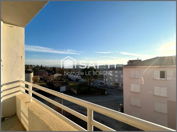 Appartement T3 - 67 m² avec balcon