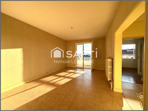 Appartement T3 - 67 m² avec balcon