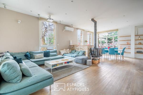 Demeure de prestige dans un parc arboré