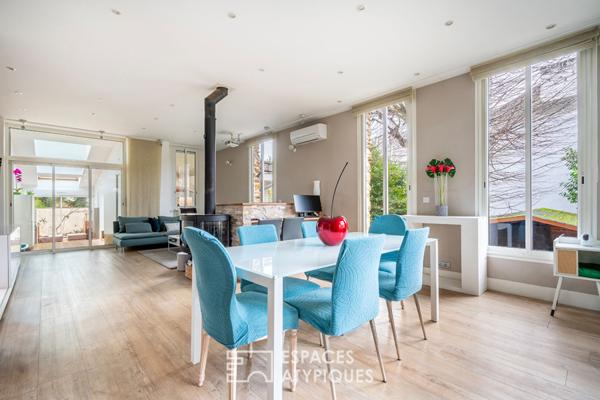 Demeure de prestige dans un parc arboré