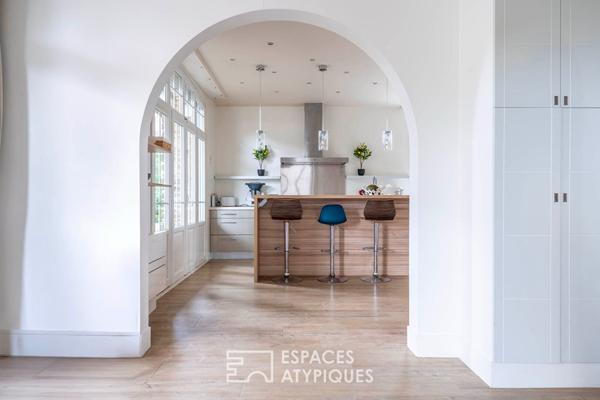 Demeure de prestige dans un parc arboré