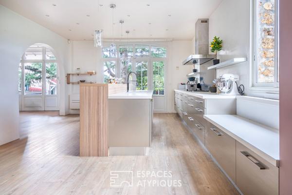 Demeure de prestige dans un parc arboré