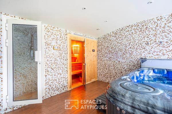 Demeure de prestige dans un parc arboré