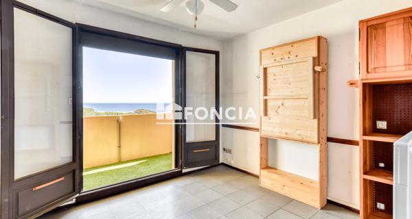 À vendre Appartement 2 pièces 22.6 m² - St Pierre La Mer 11560