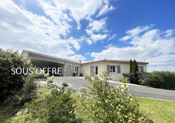 MAISON CONSTRUITE EN 2010 DE 198M² SUR UNE PARCELLE DE PLUS DE 6590M²