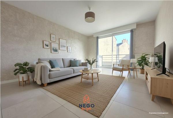 Appartement Type T3 petite copro avec Stationnement Angers