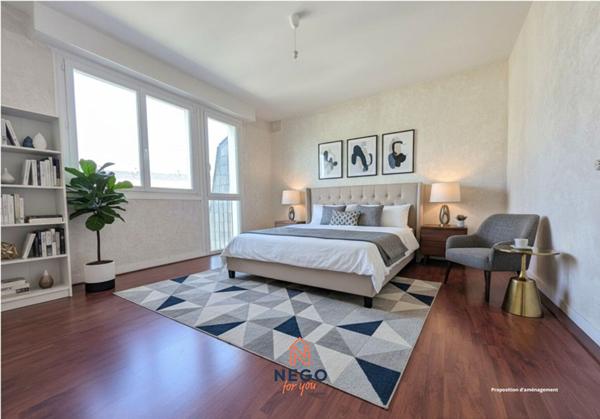 Appartement Type T3 petite copro avec Stationnement Angers