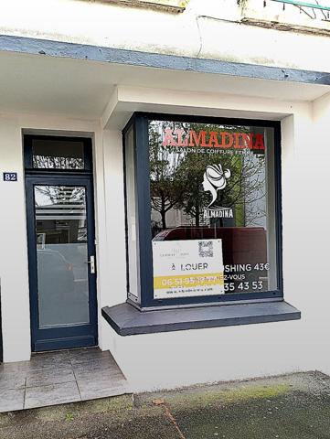 SAINT NAZAIRE -Local commercial hyper centre – Belle visibilité – 34 m² environ – Pas de droit au bail