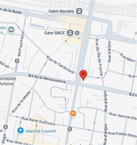 SAINT NAZAIRE -Local commercial hyper centre – Belle visibilité – 34 m² environ – Pas de droit au bail
