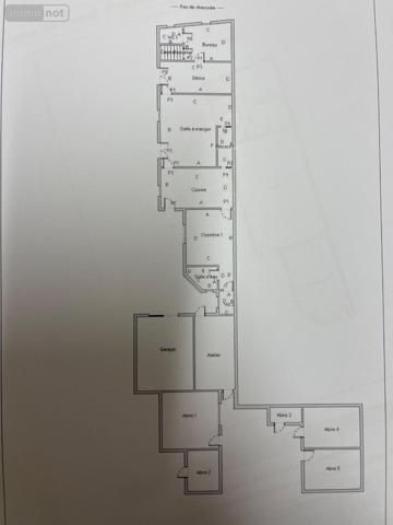 Maison à vendre à Le Grand-Lucé dans la Sarthe (72150), ref : 13816/1167   
BOURG