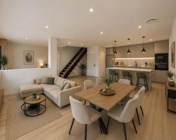Duplex 4 pièces entièrement rénové avec jardin 227 000 €