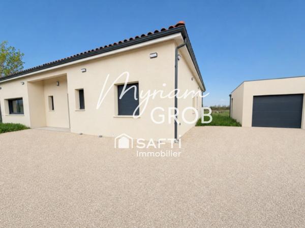 Maison contemporaine T4 neuve de 135 m² – Belles Prestations – Frais de notaire réduits –