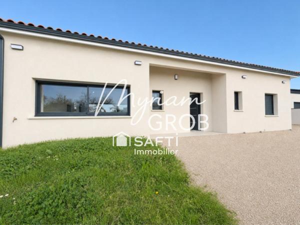 Maison contemporaine T4 neuve de 135 m² – Belles Prestations – Frais de notaire réduits –